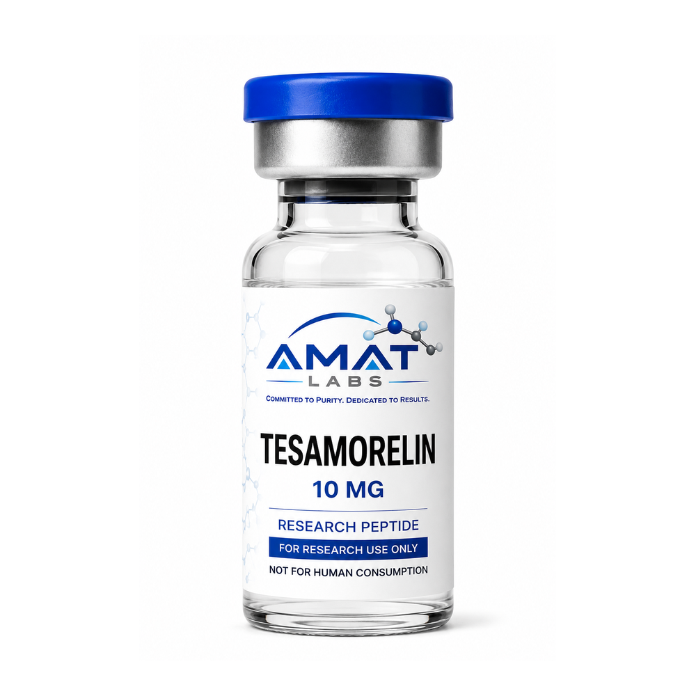TESAMORELIN research vial, 10 MG Lyophilized Vial