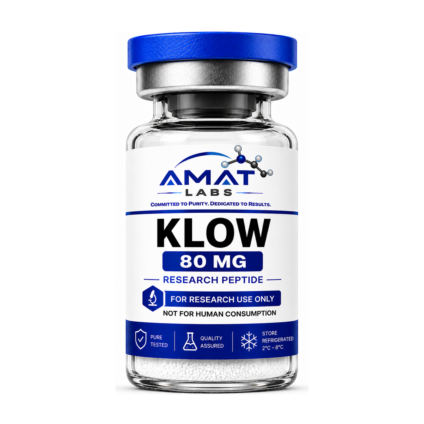 KLOW research vial, 80 MG Lyophilized Vial
