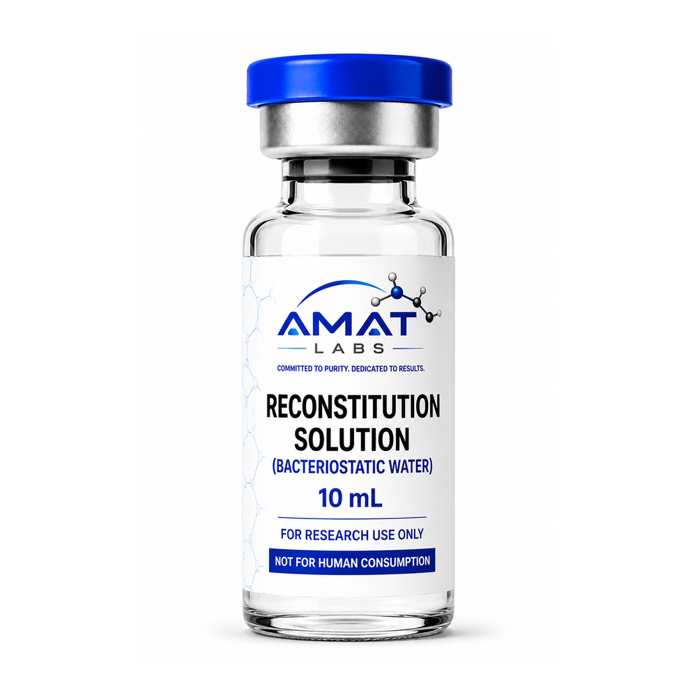 RECONSTITUTION research vial, 10 ML Bacteriostatic Water