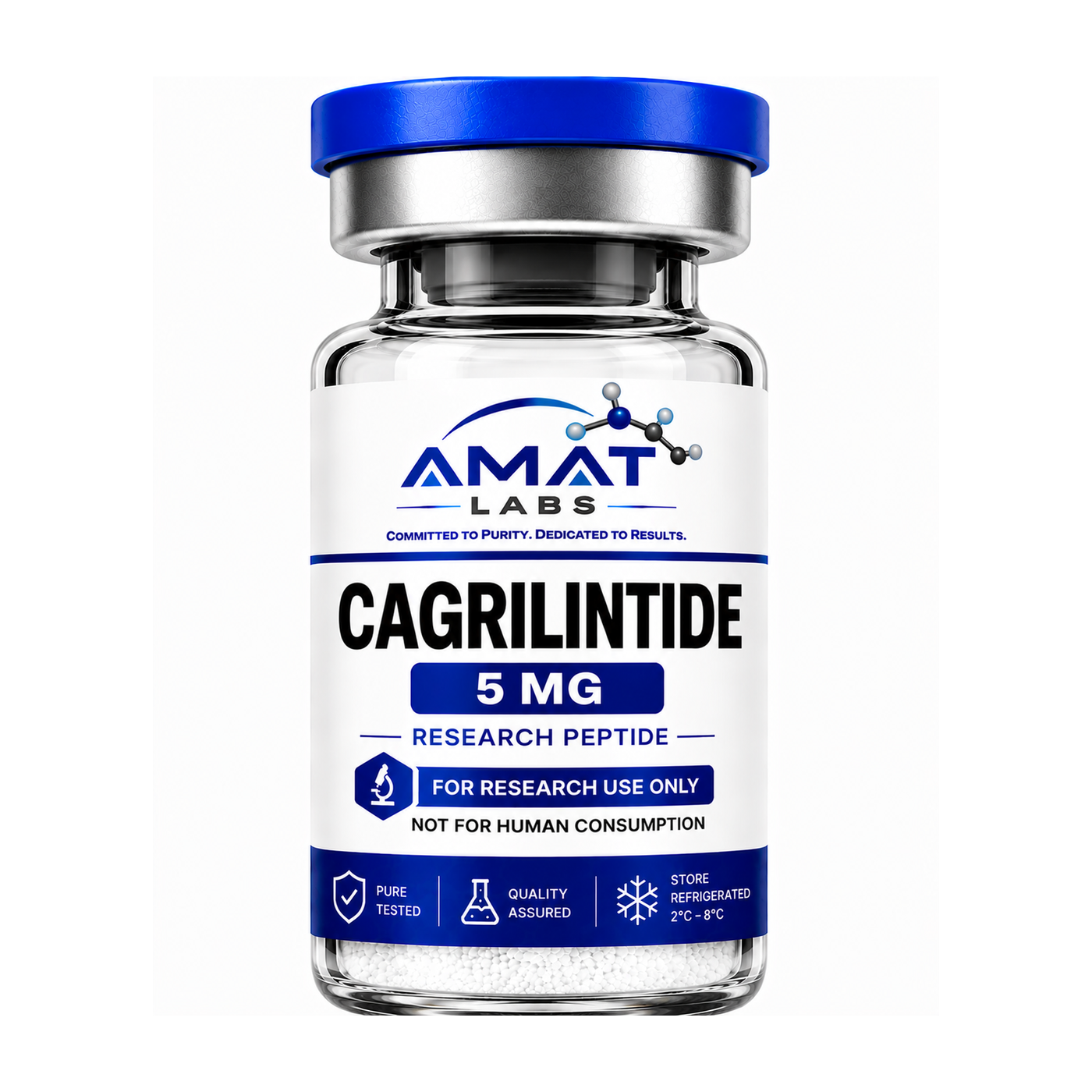 CAGRILINTIDE research vial, 5 MG Lyophilized Vial